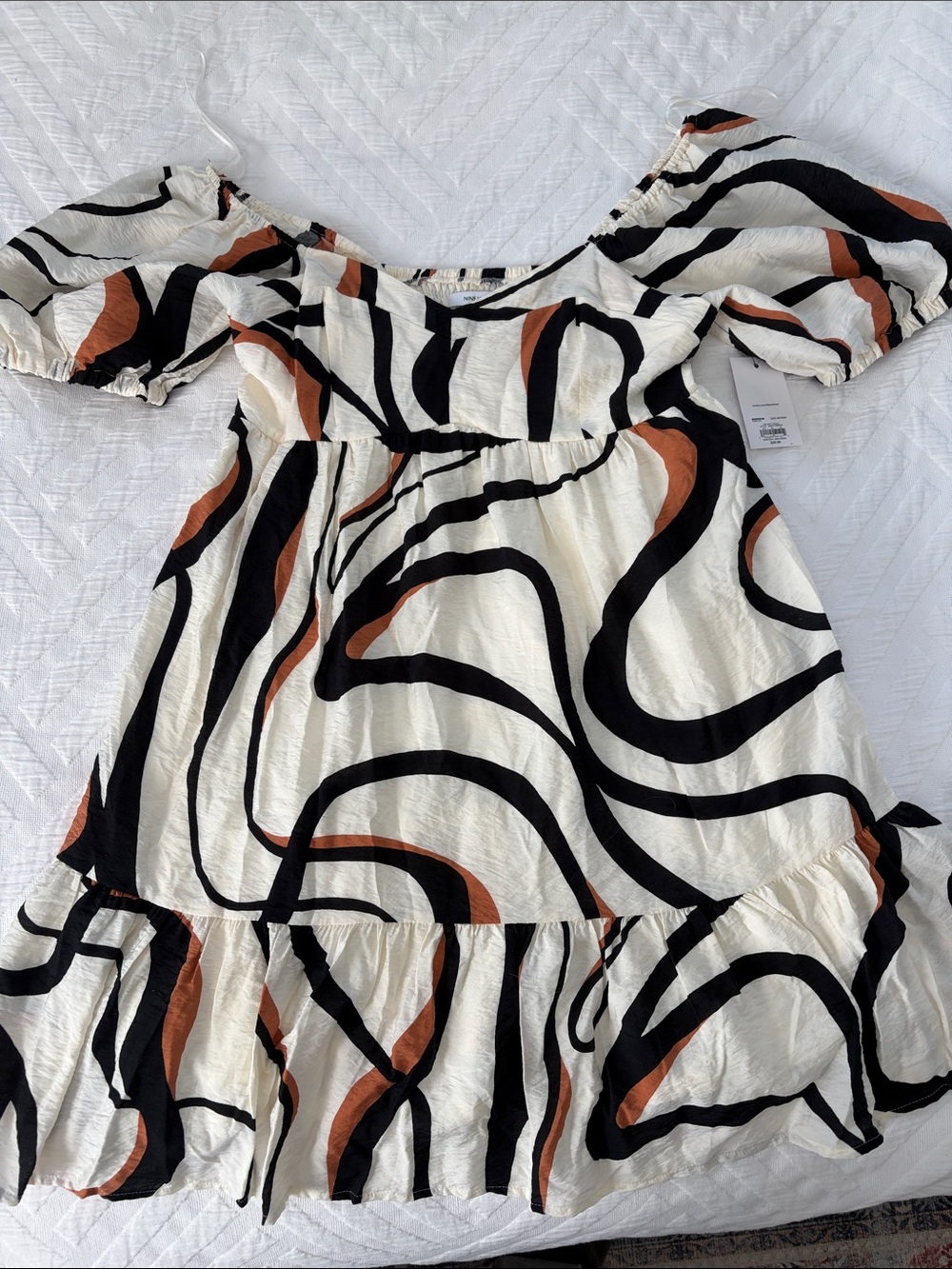 Nine West Baby Doll Mini Dress